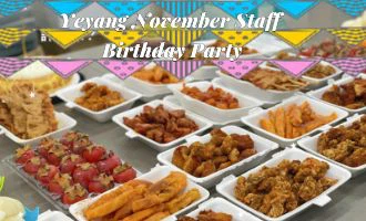 Šiltas lapkričio mėnesio gimtadienio susirinkimas Yeyang Stone