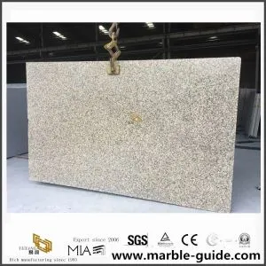 Parduodamos „Chrysanthemum“ geltonos granito plokštės