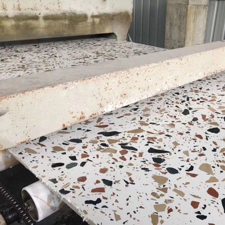 Terrazzo Stone Polished Slab for Wholesale