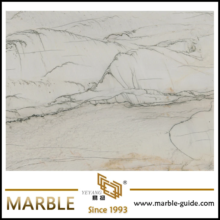 Brazil calacatta white marble detail